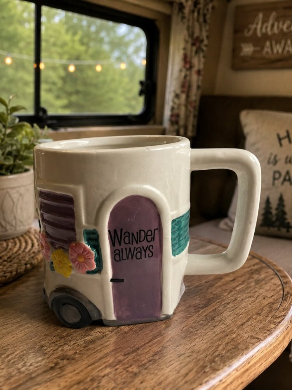 Mug, Novelty for Camper Enthusiasts, Ceramic (Never Used)